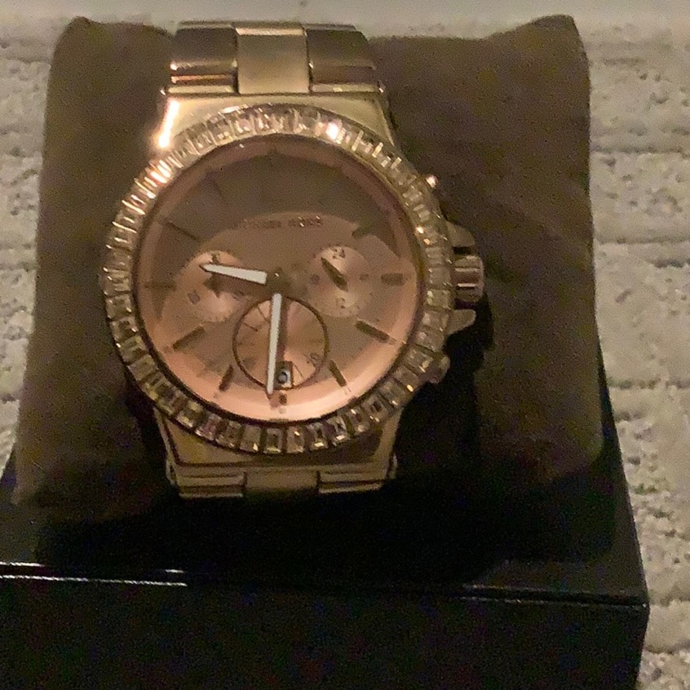 Michael Kors Dylan MK5412 Rose Tone Watch